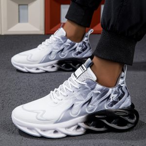 Men's Casual Sneakers - Breathable, Slip-Resistant, Flexible Sole, Stylish, Comfortable for Casual Wear